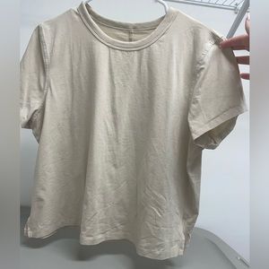 lululemon classic fit cotton blend tee